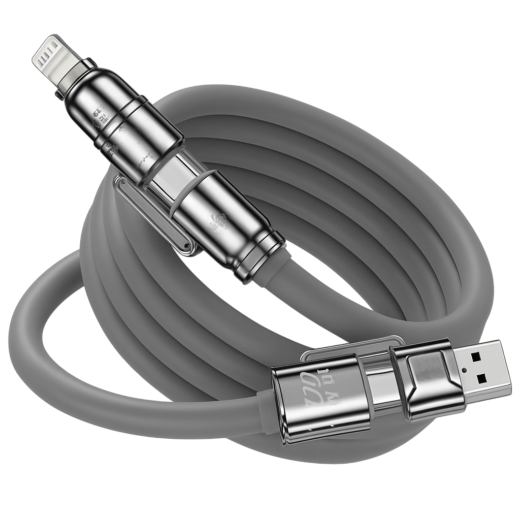 SnapGear 240W 4-in-1 Fast Charger Cable