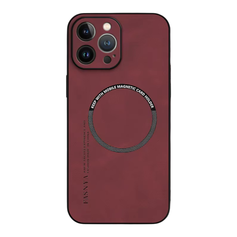 LuxLeather Full Coverage Phone Case