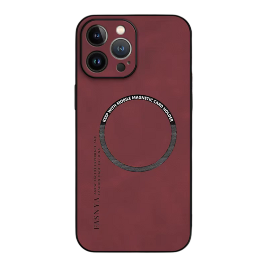 LuxLeather Full Coverage Phone Case