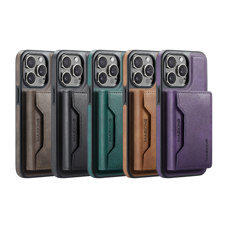 RetroStand MagSafe Leather-Style Case SNAPGEAR