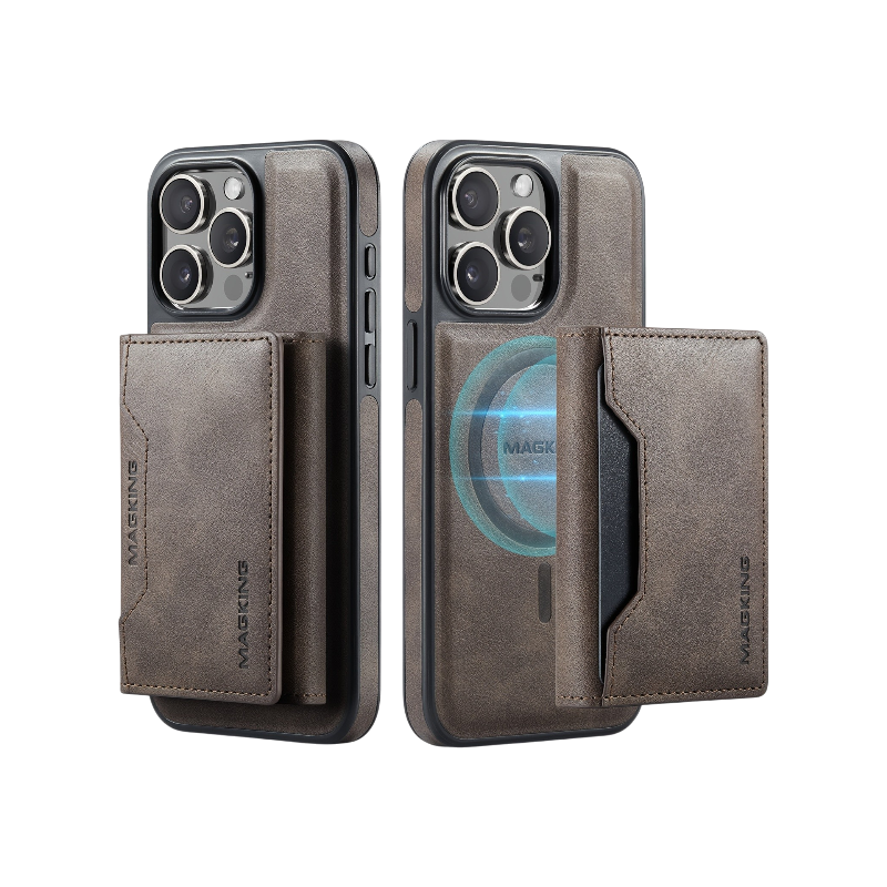 RetroStand MagSafe Leather-Style Case SNAPGEAR