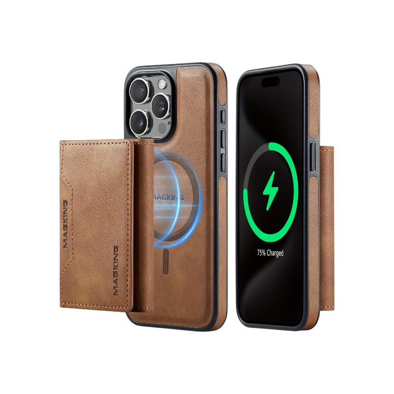 RetroStand MagSafe Leather-Style Case SNAPGEAR