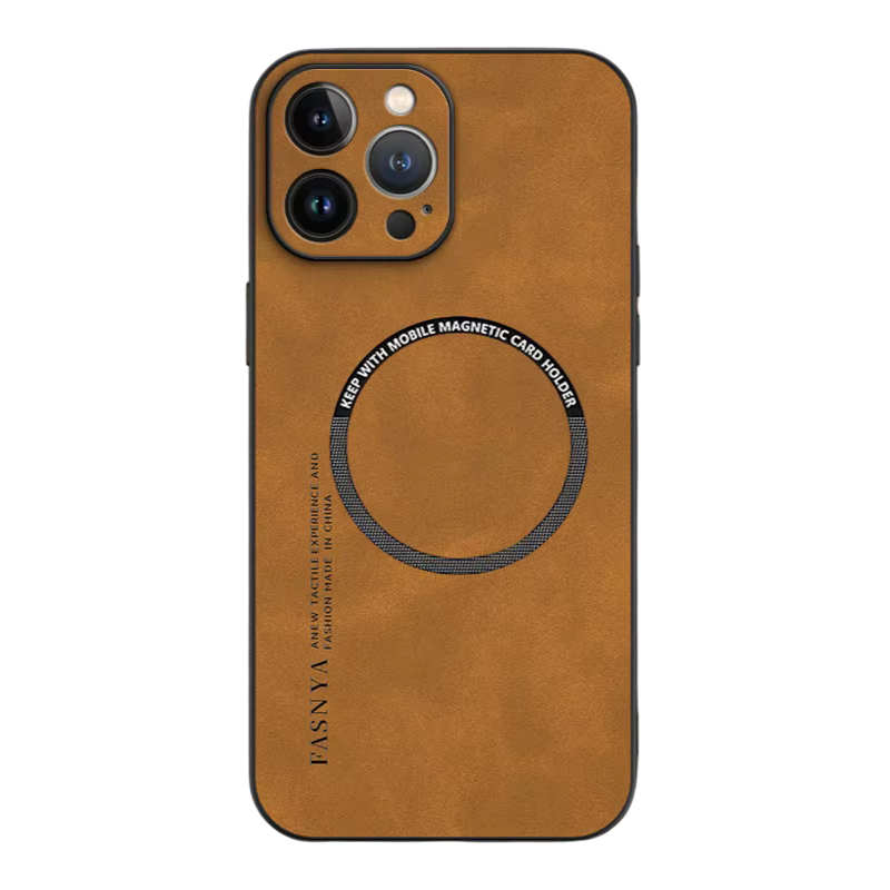 LuxLeather Full Coverage Phone Case
