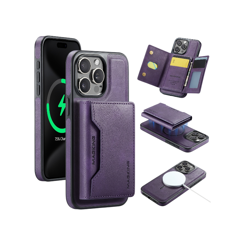 RetroStand MagSafe Leather-Style Case SNAPGEAR